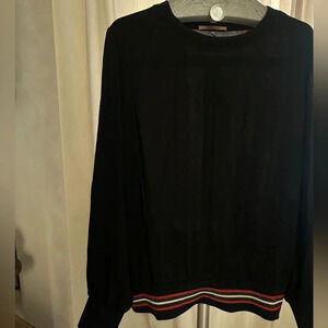 Scotch & Soda Maison Scotch Black Blouse – women’s Size Large